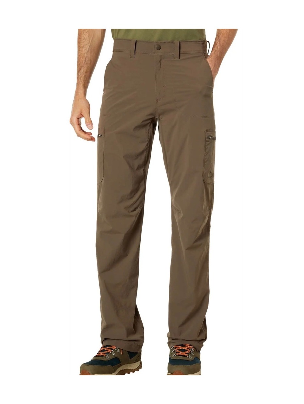 L.L. Bean Men's Hiking Standard Fit Dark Cinder Brown Pants SZ 30 x 34